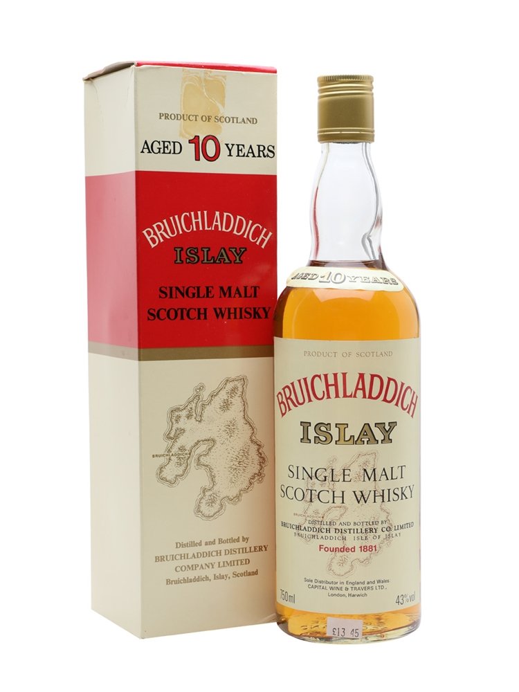 Bruichladdich 10 Year Old Bot.1980